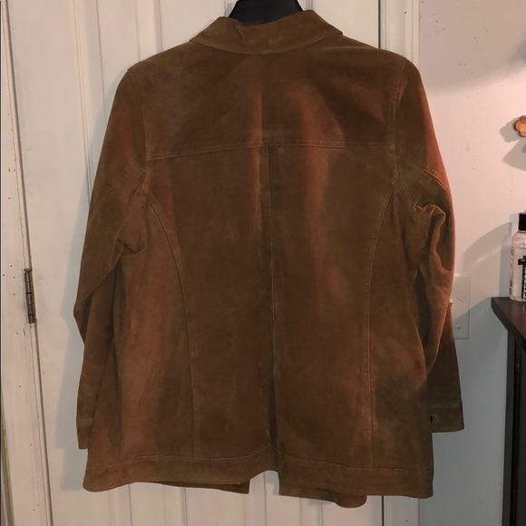 Brown Leather Jacket - Picture 6 of 7